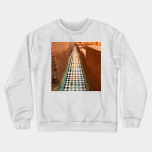 Moroccan Tiles Crewneck Sweatshirt